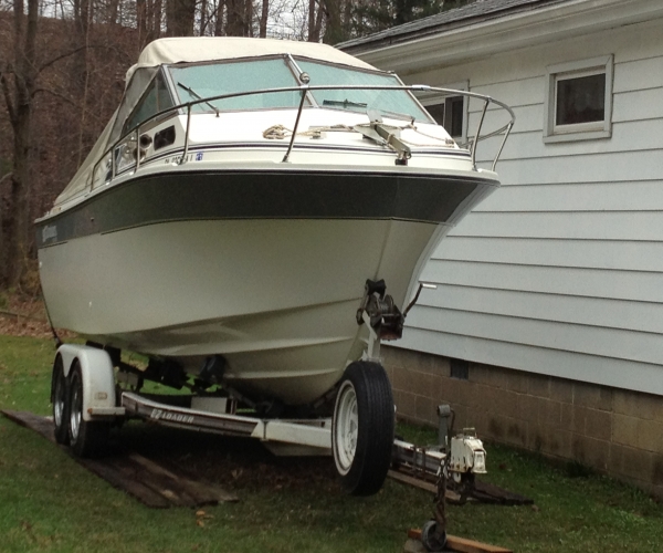Used Boats For Sale in Erie, Pennsylvania by owner | 1986 23 foot Cruiser Yachts Barnegat